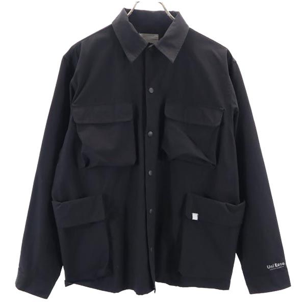 ユニイース ジャケット M ブラック Uni Ease by UNIVERSAL OVERALL メンズ