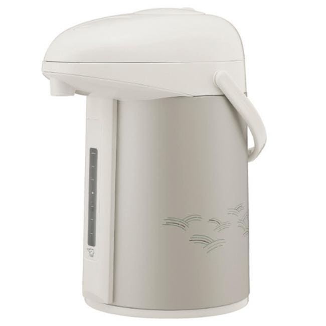 象印 ZOJIRUSHI 押すだけポット(ガラス) みエ～る AB-RY22-SM ガラスエアーポット ガラスまほうびん 2.2L マットシルバー