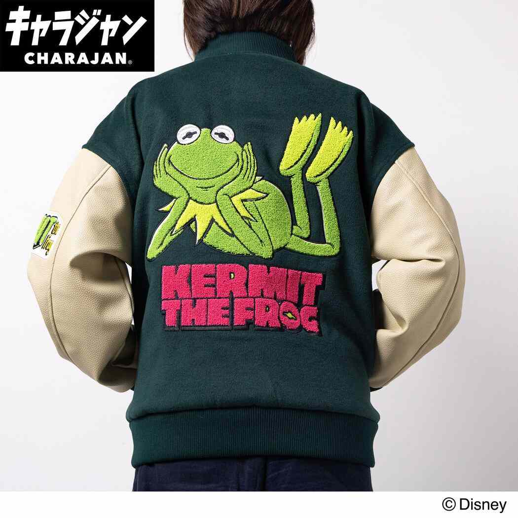 ザ マペッツ アウター スタジャン スマイルグリーン ディズニー キャラクター グッズ