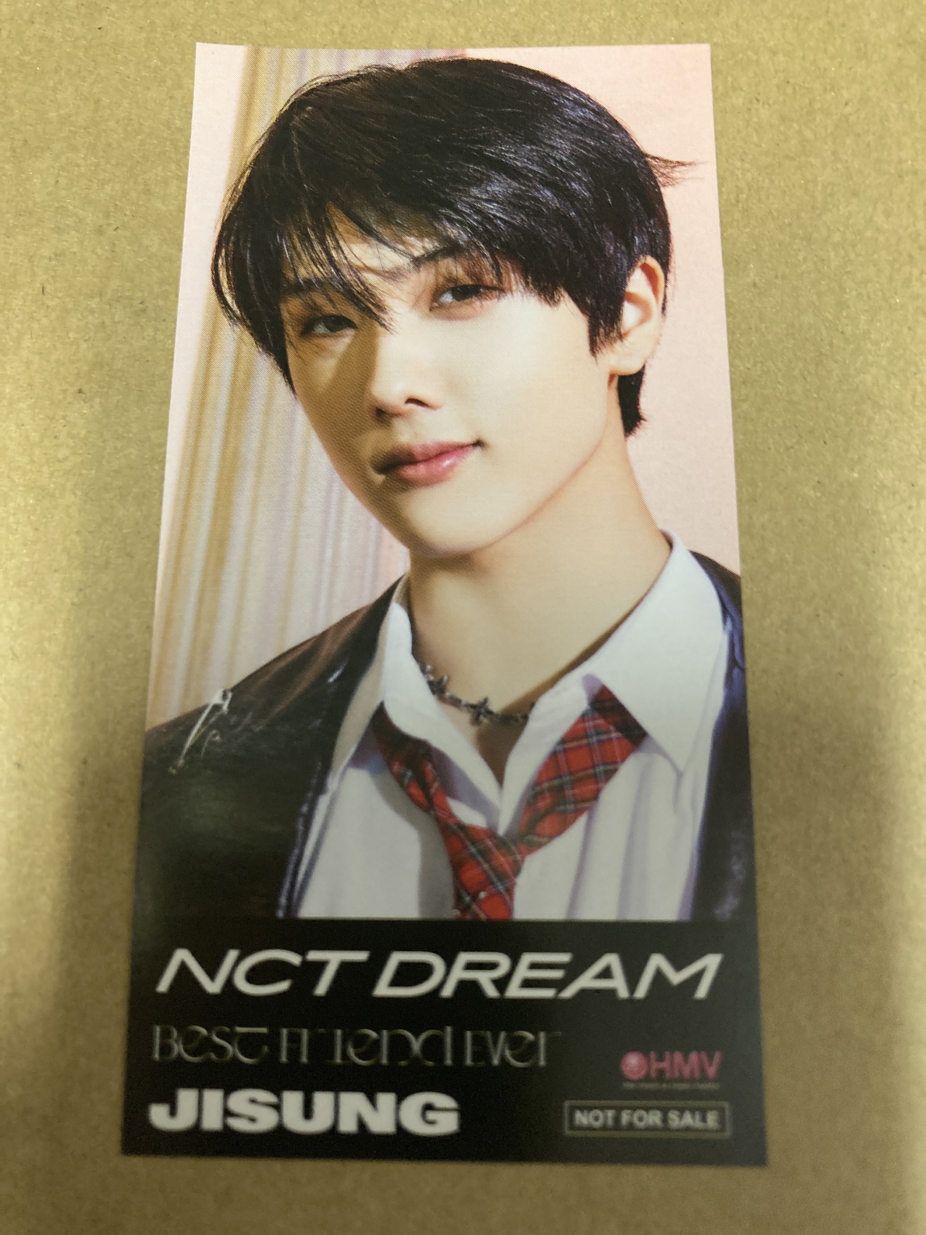NCT DREAM Best Friend Ever HMV特典ステッカー JISUNG 新品