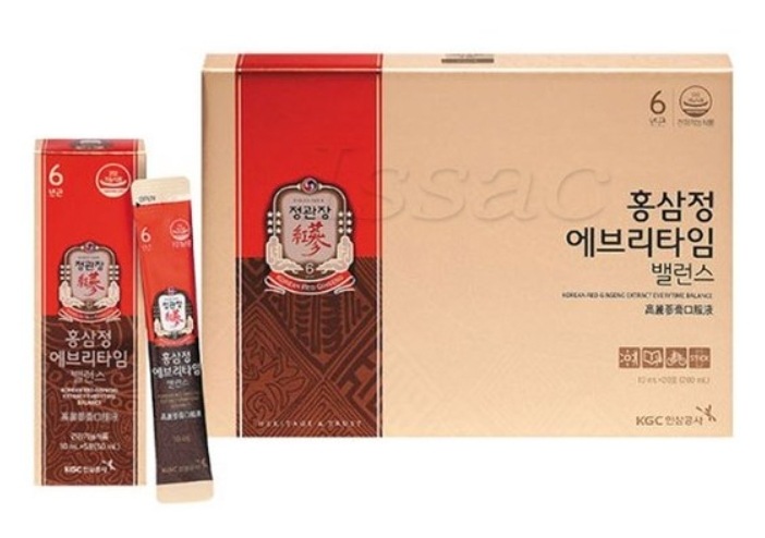 紅蔘亭 エブリタイム バランス 10ml 20ea 健康機能食品 韓国紅参 両親へのプレゼント 免疫力の向上