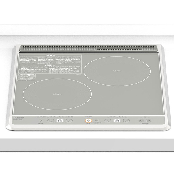 CS-G217BS シルバー G217Bシリーズ [ビルトインIHクッキングヒーター(幅45cm2口IH)]