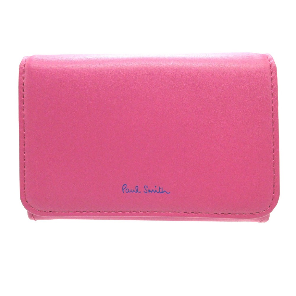 新品同様 コンパクトウォレット 二つ折り財布 レザー/レザー ピンク 2508【中古】 レディース 11,000円