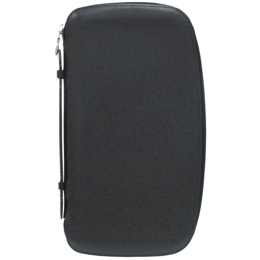 美品 オーガナイザー アトール タイガ M30652 長財布 タイガ/タイガレザー ブラック LV 0833【中古】 メンズ