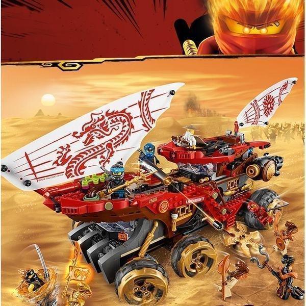 【急速出荷】レゴブロック LEGO ニンジャゴー 陸上戦艦バウンティ号 レゴ互換品 クリスマス プレゼント買い占め中