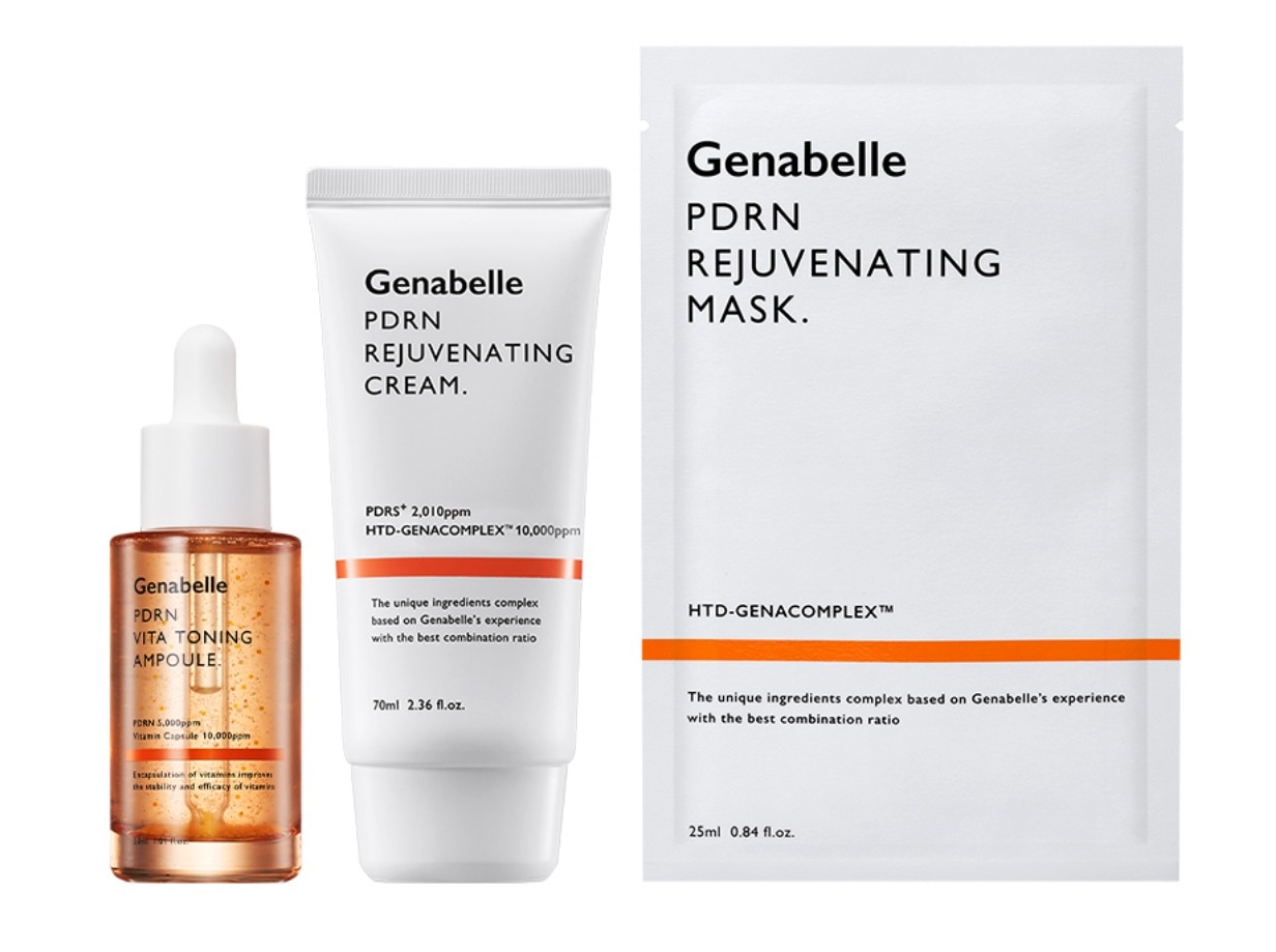 PDRN 3点セット(自生クリーム+ビタアンプル+マスクパック1枚)低刺激自生力