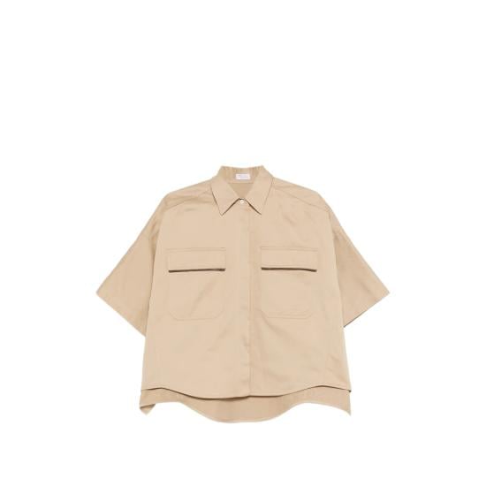 BRUNELLO CUCINELLI Women Shirts ML597EM906 C631 NEUTRALS