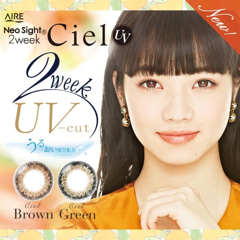 2箱セット ネオ サイト 2ウィーク シエル 1箱6枚 2週間使い捨て UV