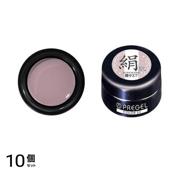 PREGEL(プリジェル) カラーEX シアー PG-CE927 絹肌 3g 10個セット