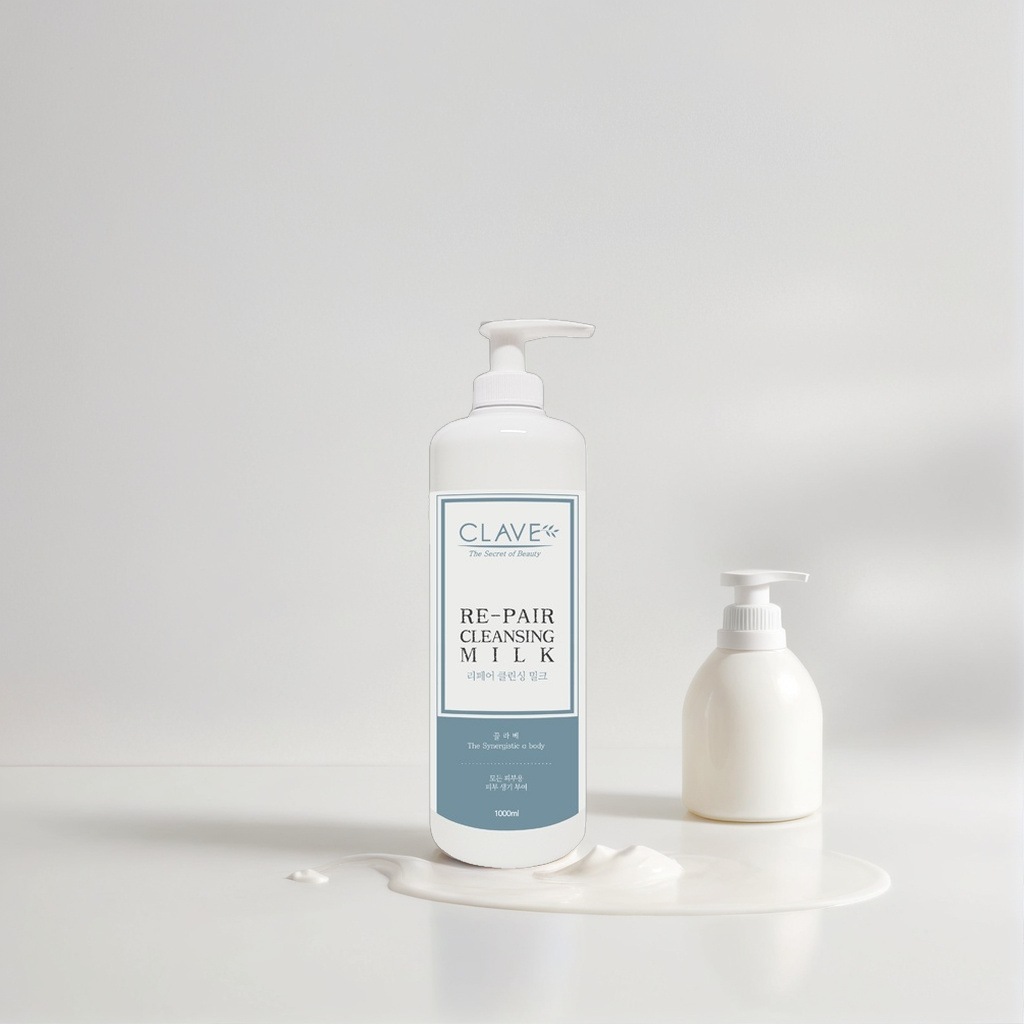 リペア クリーンシングミルク （1000ml） 全ての肌用,脂性,たるんだ肌 韓国コスメ, 美容液, スキンケア, 人気アイテム, 肌ケア 5,040円
