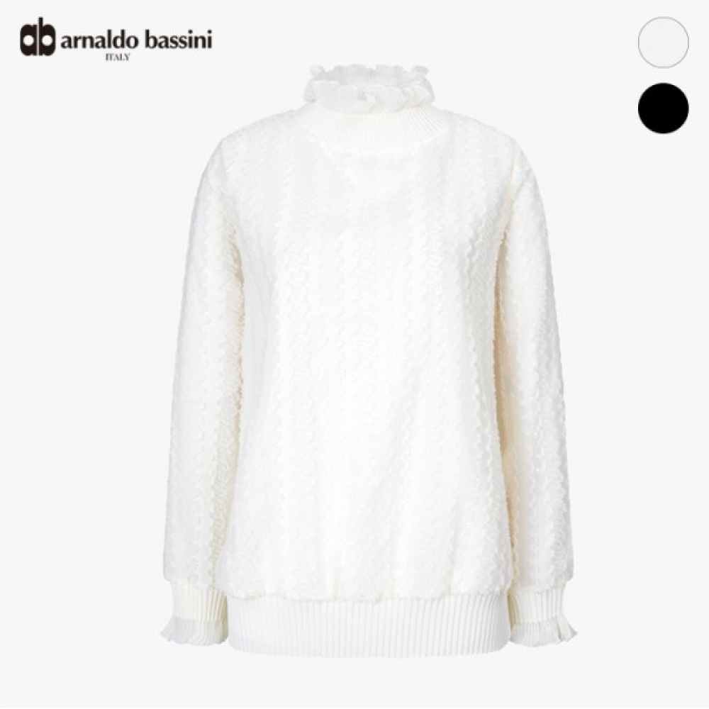 (アナルドバシーニ) (アナルドバシーニ) フリルカラーTシャツブラウス (AV03BL04M)
