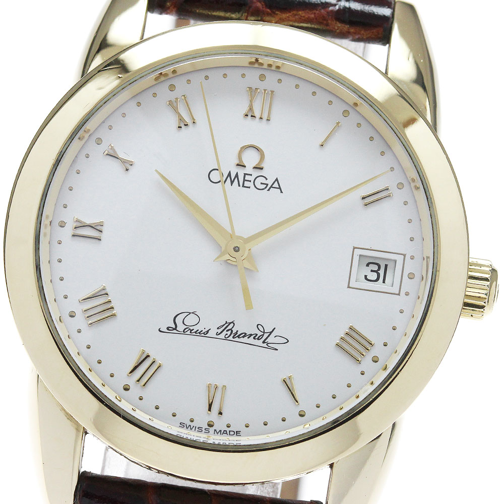 オメガ OMEGA 5311 ルイブラン K18YG デイト 自動巻き メンズ _828314【中古】