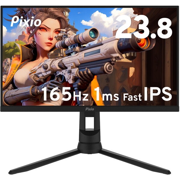 Pixio PX248PRO-PW ブラック 23.8インチ ゲーミングモニター