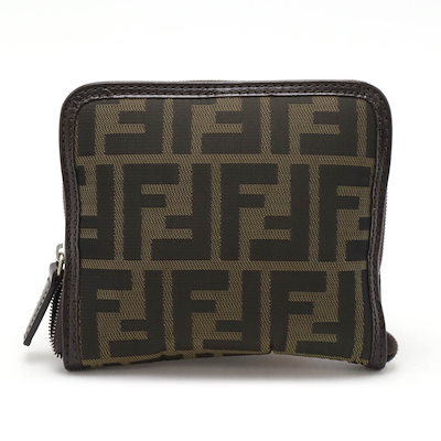 Qoo10] FENDI ズッカ柄 トートバッグ エコバッグ 折り