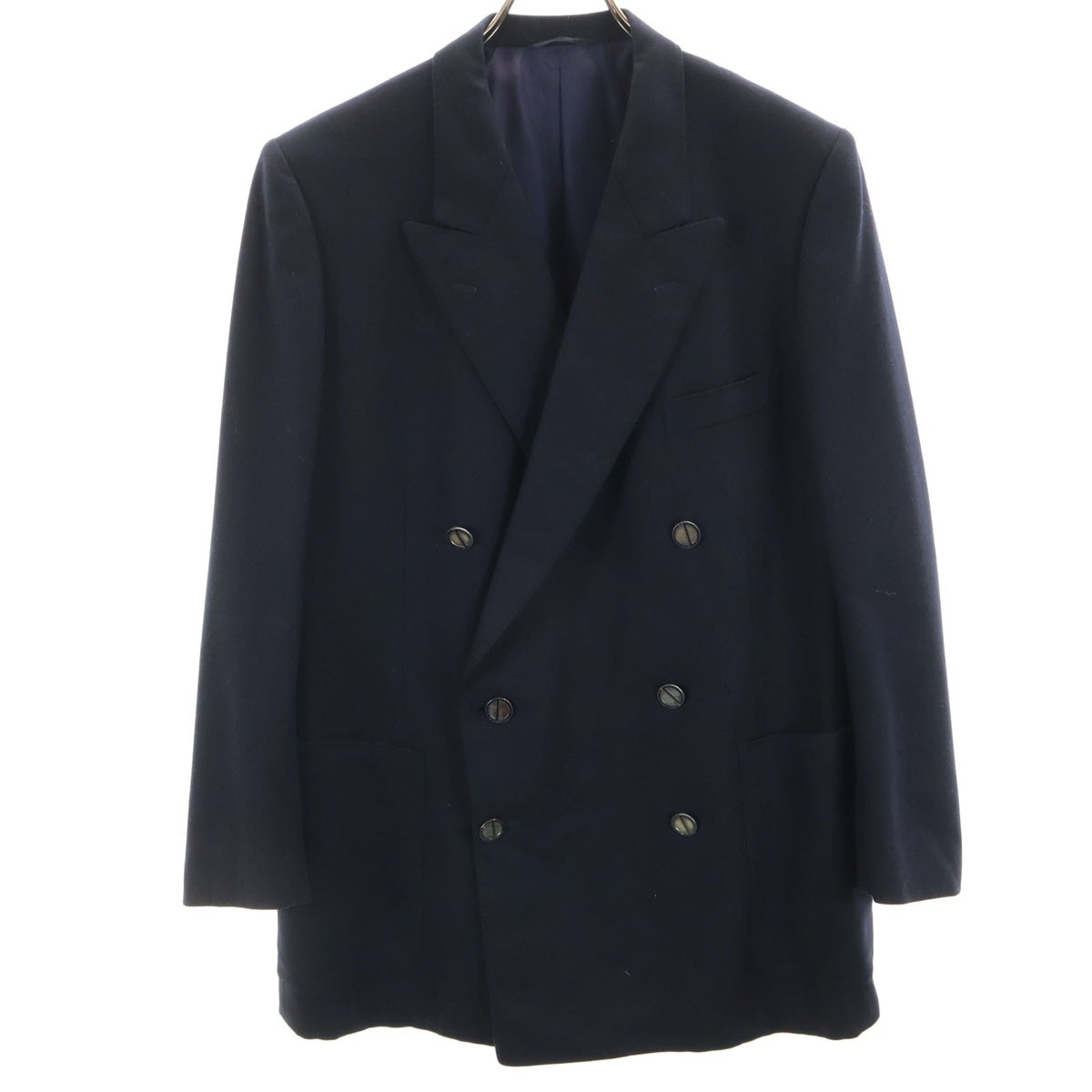 Christian Dior MONSIEUR クリスチャンディオール ムッシュ 90s オールド テーラードジャケット 100-94-170 ネイビー メンズ 古着