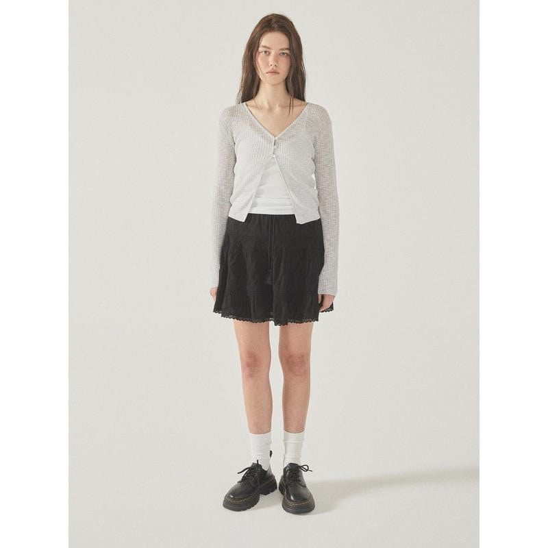 AK水原店 女性 Short Tiered Skirt WHWHF2535F