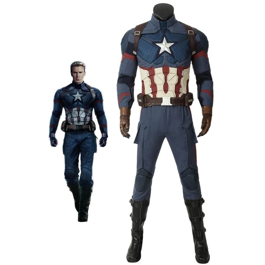 アベンジャーズ4 エンドゲーム キャプテン アメリカ Avengers: Endgame Steven Rogers Captain America コスチューム242