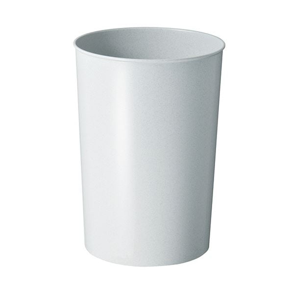 （まとめ） 新輝合成 くず入れトス R-35 丸型 14L グレー DS-988-635-5 1個 [x5セット]