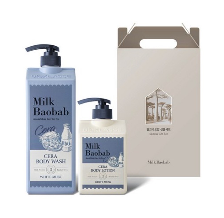 セラ ボディ2種ギフトセット (ホワイトマスク/ 1200ml + 600ml )