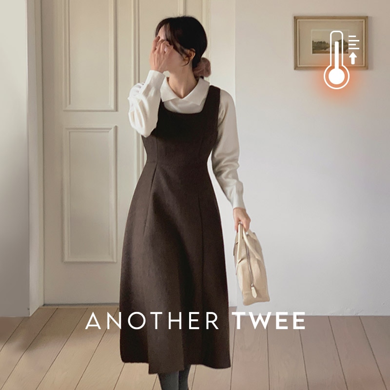 [top0615] 韓国ファッションボカシビスティエロングワンピース 7,280円