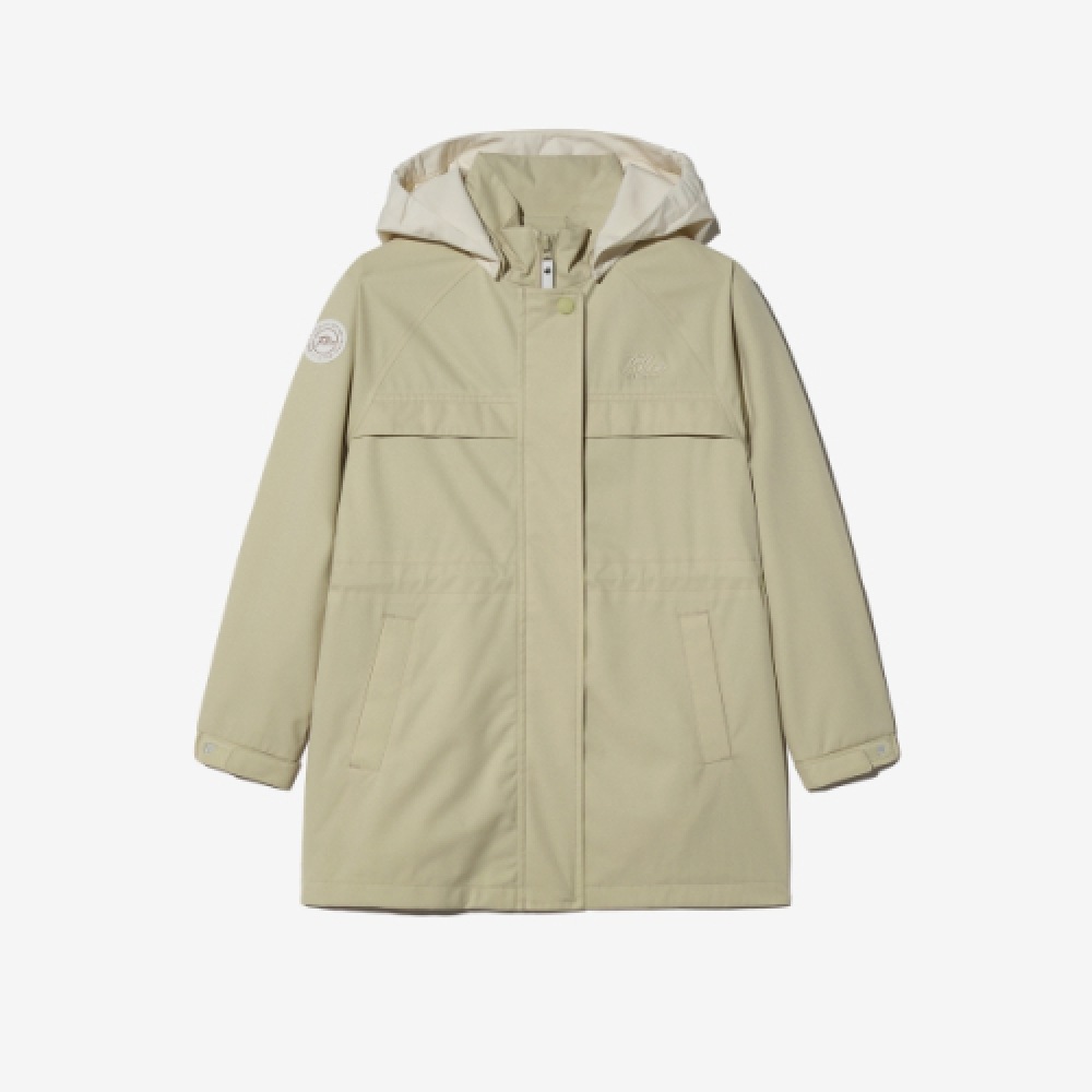 フィラキッズプリーツガールズトレンチジャケット (FK2JKH1303FSCR)