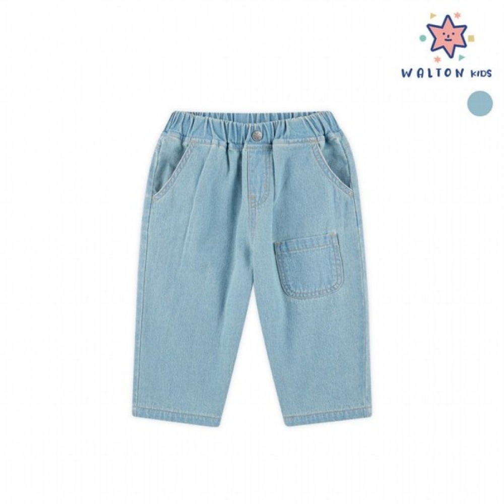 [ウォルトンキッズ] アイスサマーデニムパンツ 4,914円
