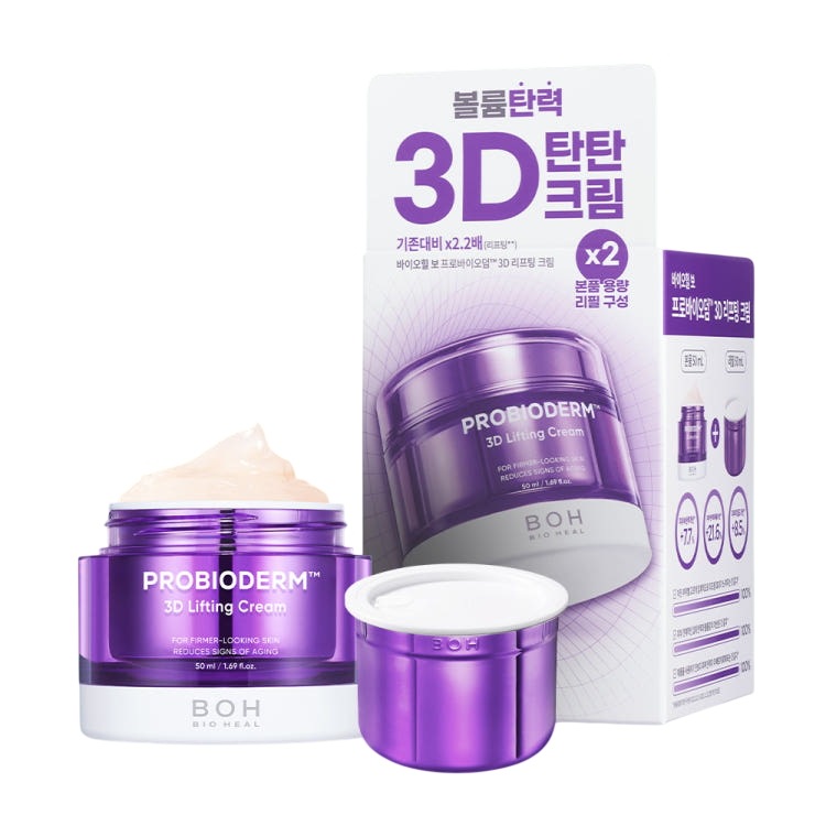 プロバイオダーム 3D リフティング クリーム 50ml+50ml (詰替え用) [リフティング/フェイスクリーム]