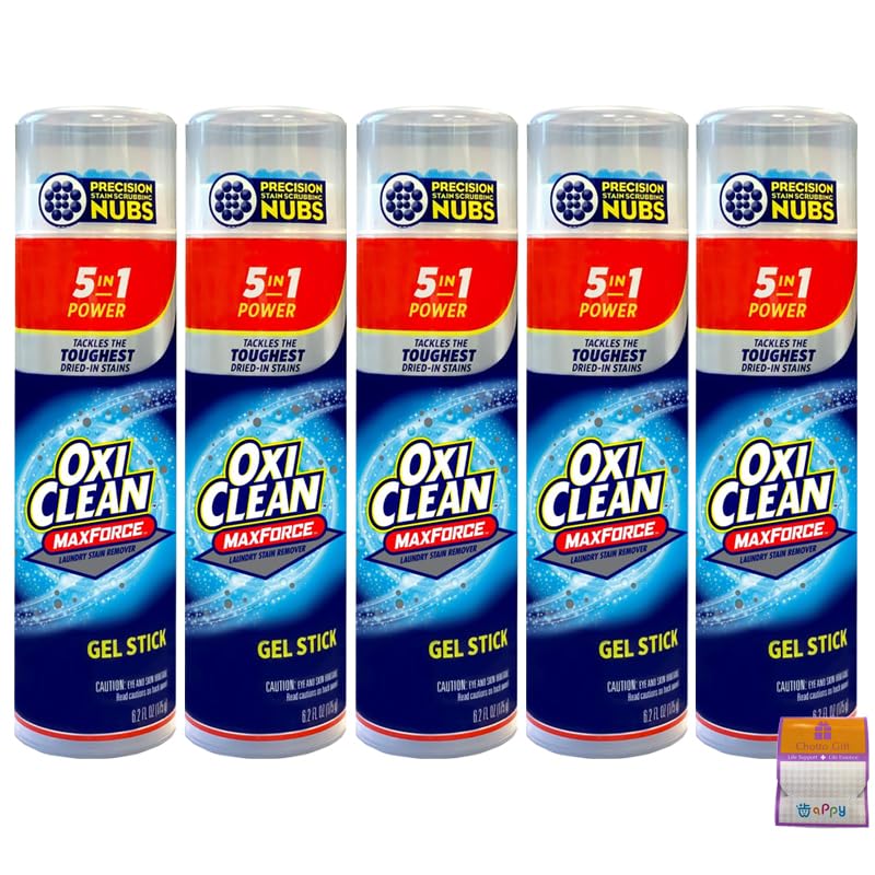【5個セット】オキシクリーン マックスフォース ジェルスティック 175g×5個 ちょっとギフト付