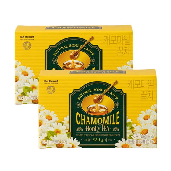 Qoo10] No Brand カモミール 蜂蜜茶 (1 + 1) 50