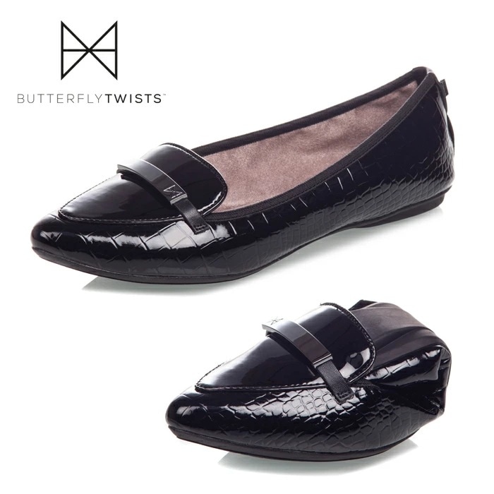 バタフライツイスト KATIA カティア　Butterflytwist 卒園 卒業 入園 入学 行事 イベント 参観日 携帯シューズ 折りたたみ 靴 バレエシューズ フラットシューズ ポケッタブルシュ