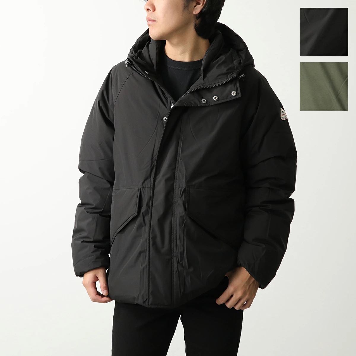 PYRENEX ピレネックス ダウンジャケット COVERT 2 コヴェール 2 HMW017P メンズ フード付き ロゴパッチ ラグラン カラー2色 43,656円