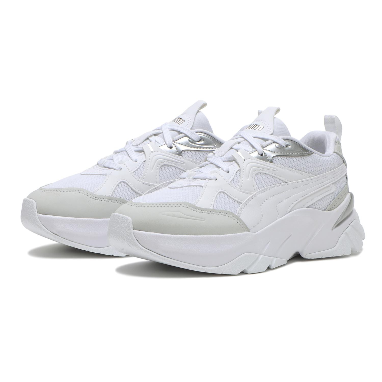 SOPHYR メタリック ウィメンズ スニーカー ホワイト