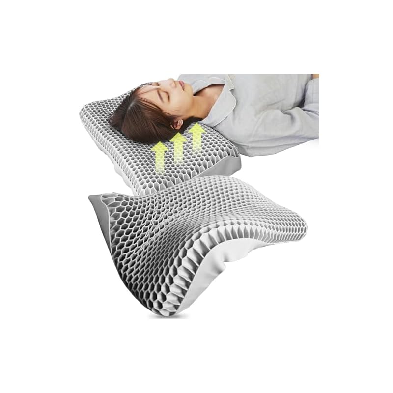 枕 ジェル枕 【無重力のような新感覚まくら！】 無重力まくら GRAVITY TECH (グラビティ テック) タイプ1 ネックフィット 54×34cm 高さ8～10cm 体圧分散 ジェル ゲル GE