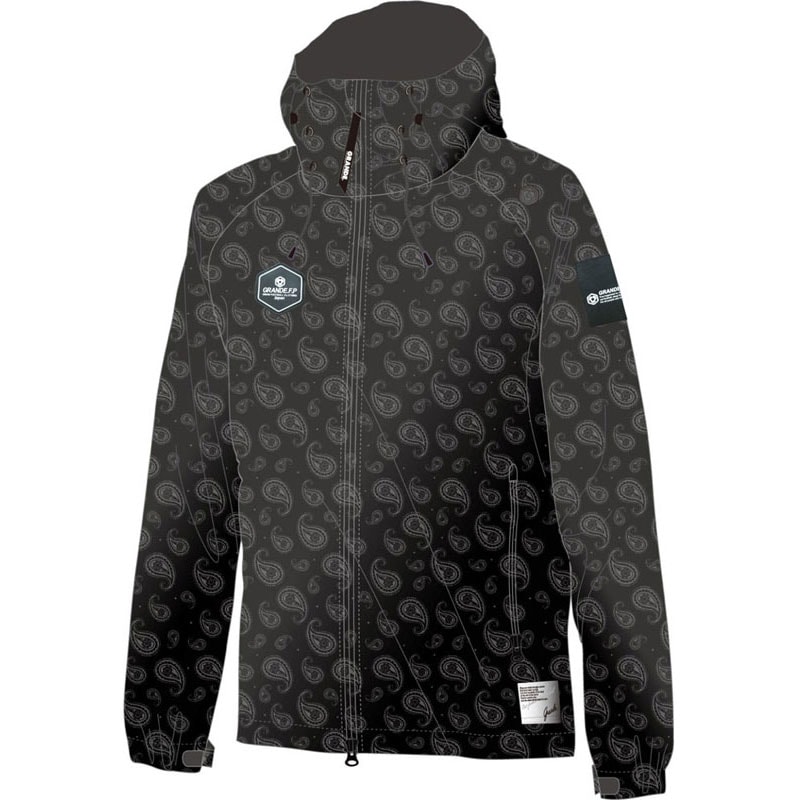 GRANDE.F.P(グランデエフピー) HEXAGON EMBOSSED ACTIVE SHELL HOOD ZIP JK フットサル その他ジャケット (gfph20506-0900)