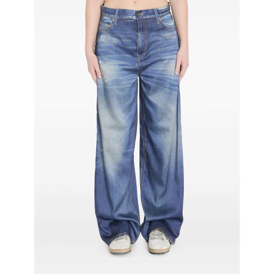 GOLDEN GOOSE Women Palazzo Pants GWP02528 P002406 50100 BLUE