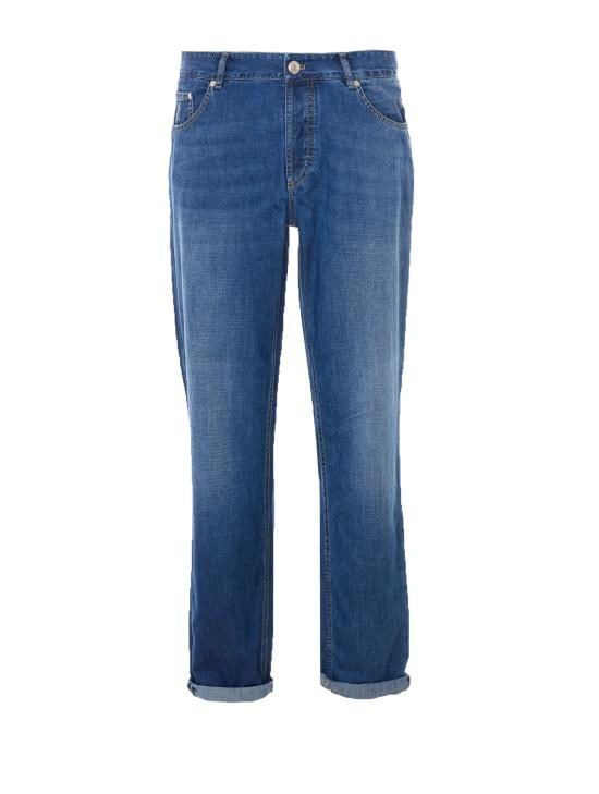 BRUNELLO CUCINELLI Men Straight Pants ME645D3210 C1471 Blue