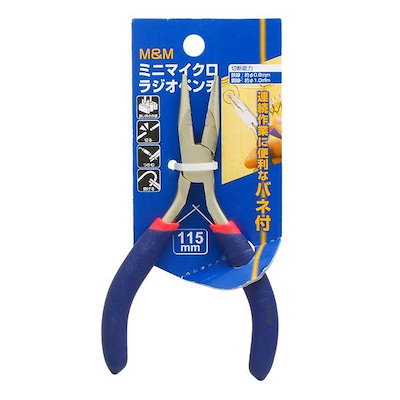 他サイト： 高儀 TAKAGI 1116420 M＆M ミニラジオペンチ 115mmの商品画像