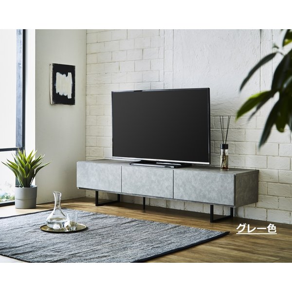 テレビボード セラミック調 TVボード モカ テレビ台 180cm シンプル 脚付き おしゃれ 人気