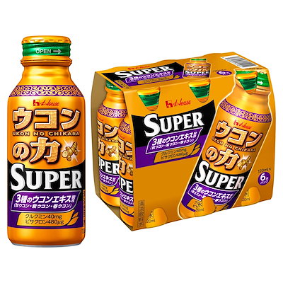 他サイト： ウコンの力 スーパー 120ml×6本の商品画像