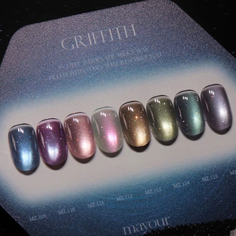 [mayour] 【GRIFFITH】 8色 セット / それぞれの形で輝きながら一つの宇宙をつくる