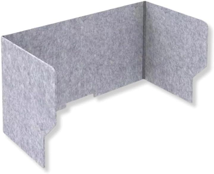 パーテション 衝立 卓上 デスク フェルトボード 防音ボックス 折りたたみ(80cm)