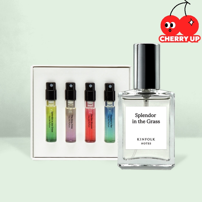 【プレゼント付き】キンフォークノーツオードパルファン 30ml ＋ ディスカバリーセット 2.5ml×4（香りランダム）韓国香水 フレグランス ユニセックス デイリー使い 清潔感 上品 余韻 ふんわり