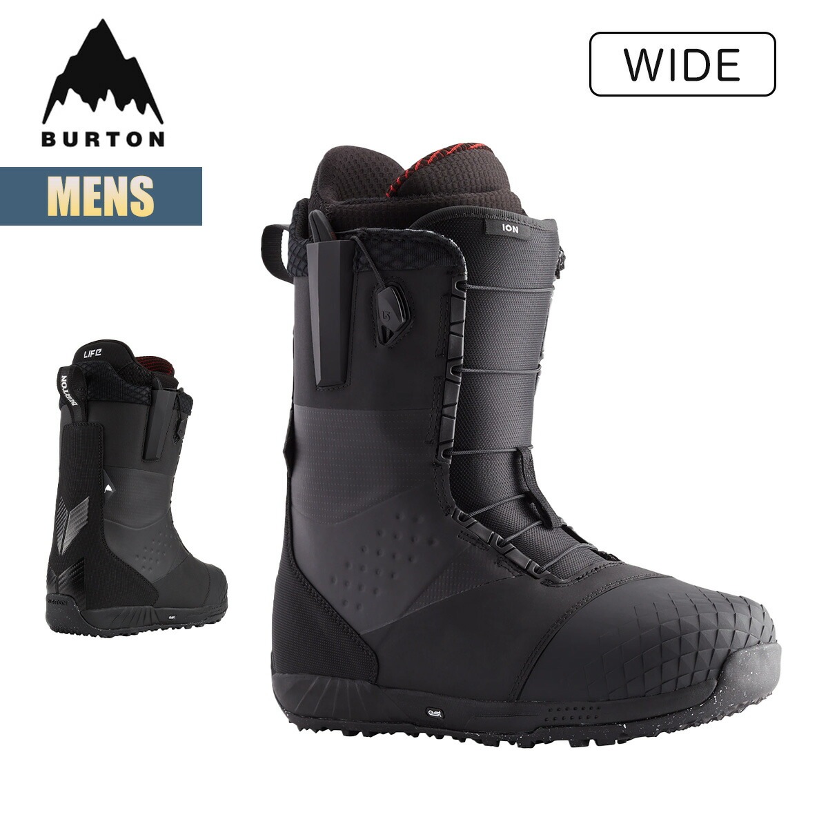 スノーボードブーツ メンズ 25-26 アイオン ワイド スピードゾーン W26JP-170361 Mens Ion Snowboard Boots - Wide アジアンフィット スピードレース