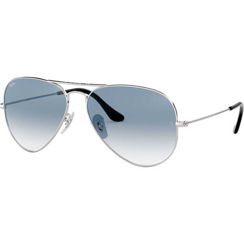 レイバン　Ray-Ban サングラス AVIATOR LARGE METAL RB3025 003/3F 58mm シルバー/クリアグラディエントブルー　RB3025