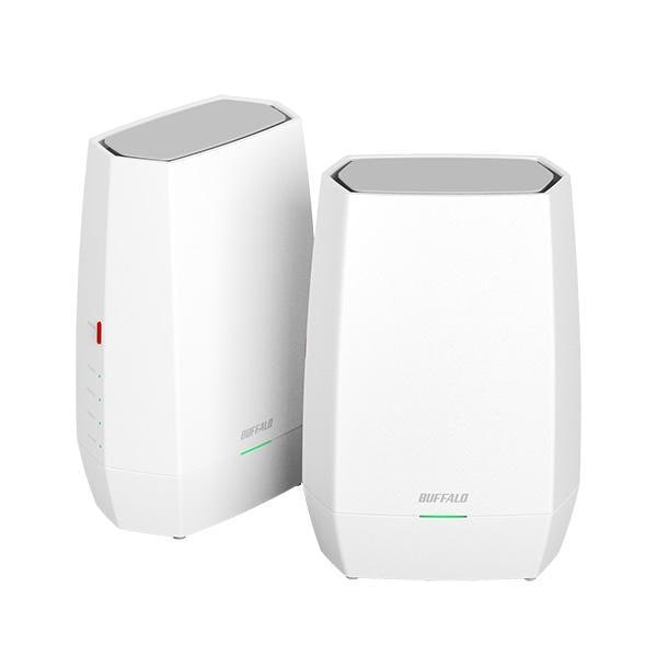 バッファロー Wi-Fiルーター 無線LAN Wi-Fi 6(11ax)対応 2401+573Mbps WNR-3000AX4/2S ホワイト BUF