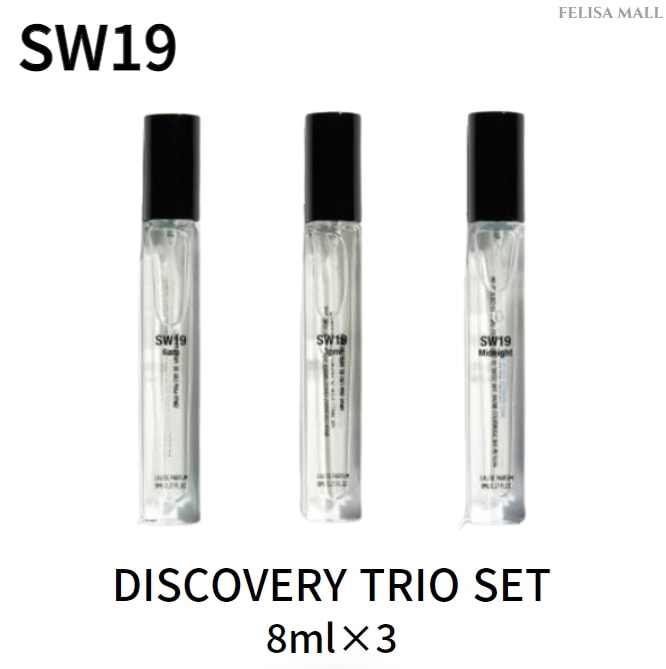 [SW19] DISCOVERY TRIO SET 8ml×3 韓国香水 6AM, 3PM, MIDNIGHT