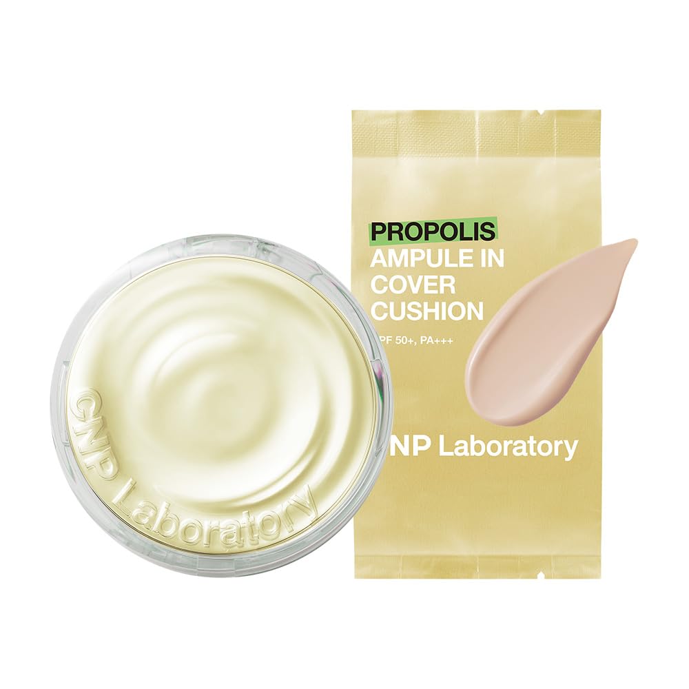 【CNP Laboratory】 プロポリス アンプルイン クッション 21号(本品＋リフィル) プロポリス スキンケア成分配合 ツヤ肌 紫外線カット 韓国コスメ スキンケア 公式 5,218円