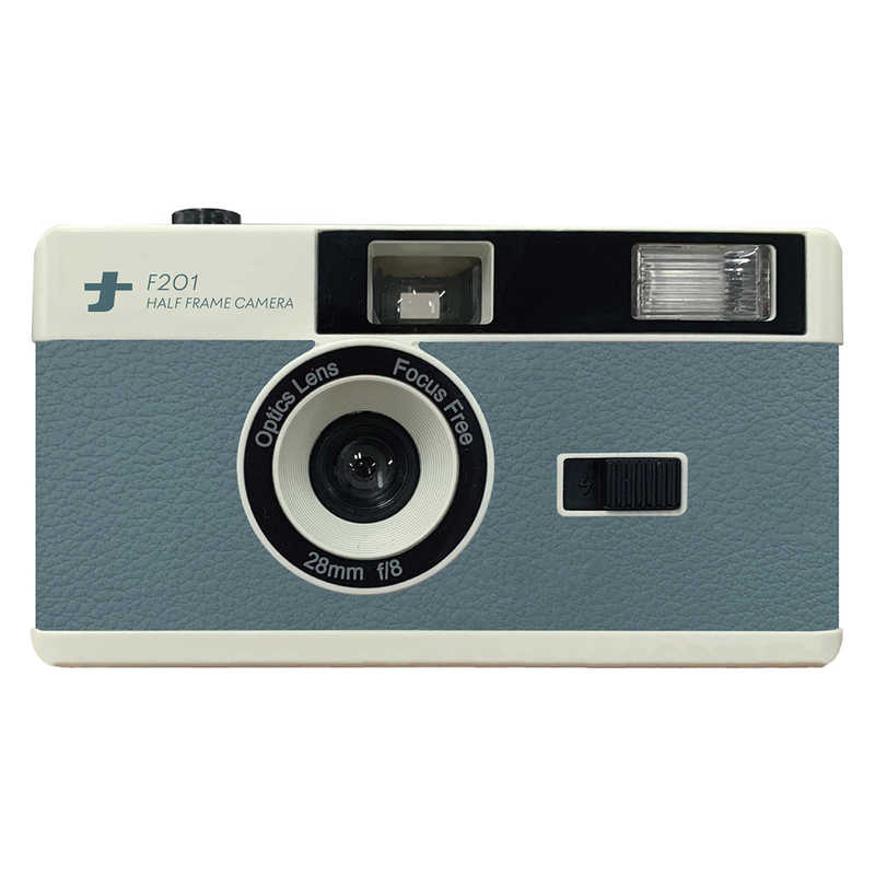 ナカバヤシ　フィルムナカメラ half ブルー　CAM-F201BL