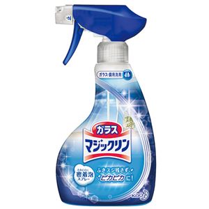 (まとめ) 花王 ガラスマジックリン スプレー 本体 400ml 1本 (×10セット)