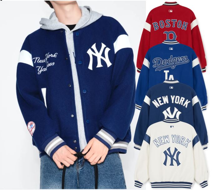 Signature Wool Varsity Jacket 3AJPV2061-50CRS,3AJPV2061-43RDL, 3AJPV2061-07CBS,3AJPV2061-50NYM